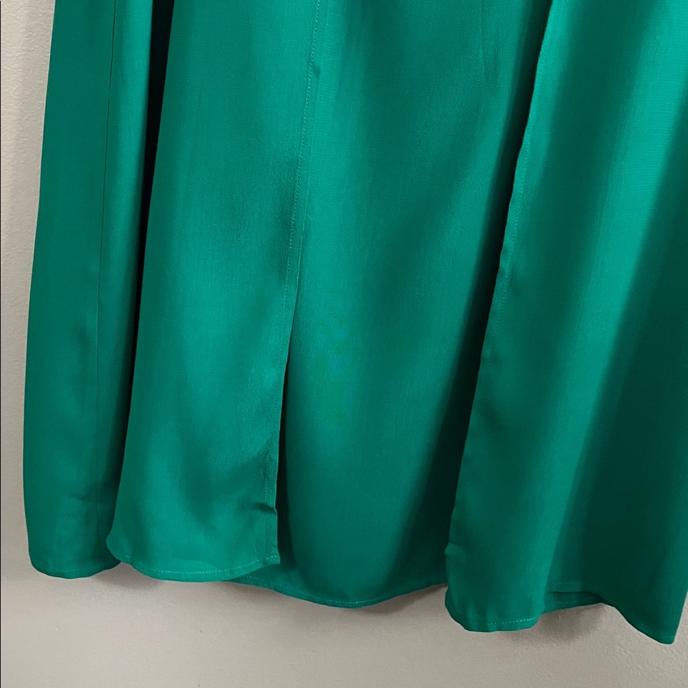 Green Drawstring Maxi Skirt - Women's - Picture 11 of 16